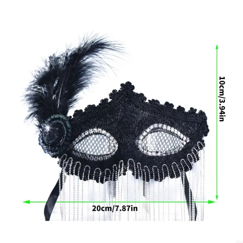 D0ub Masquerade Party Mask Mask Mask Mask Carnivals Mask Asse Beauty Costume Women Mask Mask Mask Mask Mask