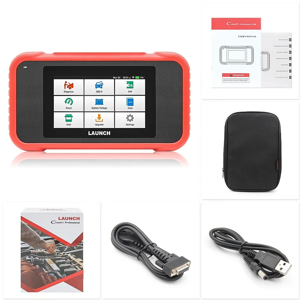 O2 Scanner for Car Diagnostic Tool Lah Creader CRP123E V3.0 OD2 Code Reader Diagnostic CRP123E Scanner Automotriz
