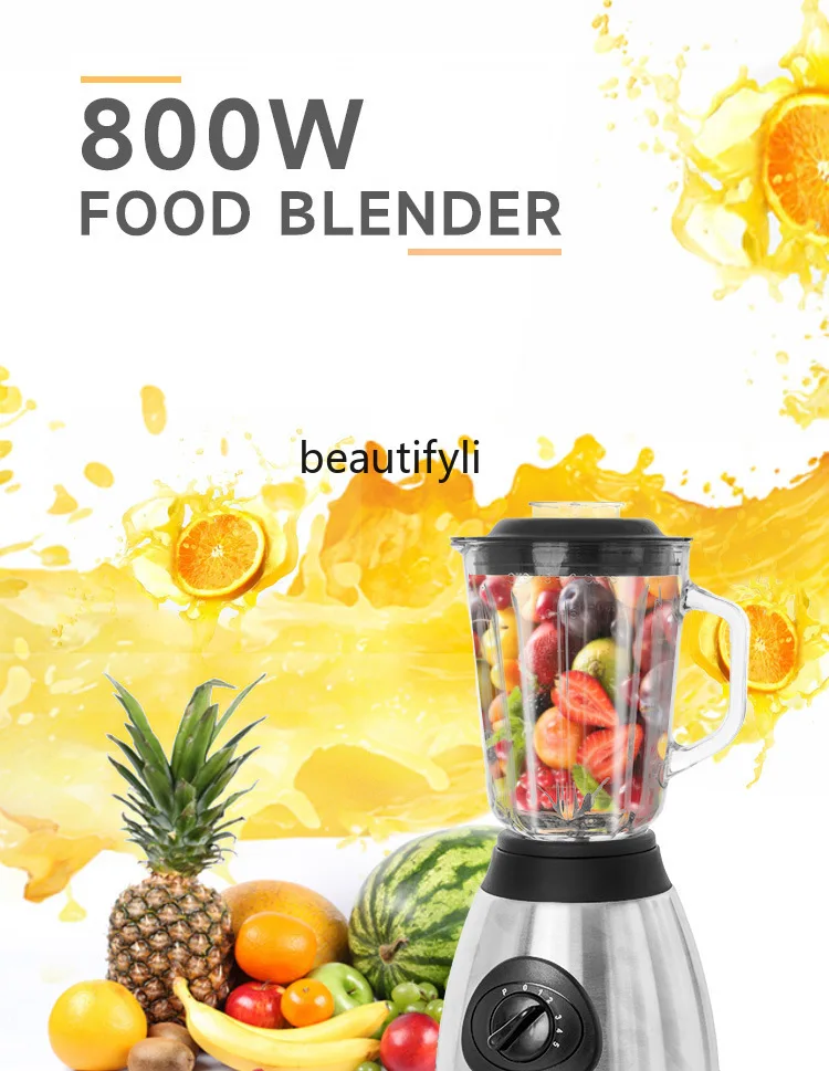 벽 차단기 가정용 연삭 더블 컵 주스 믹서 두유 요리 기계