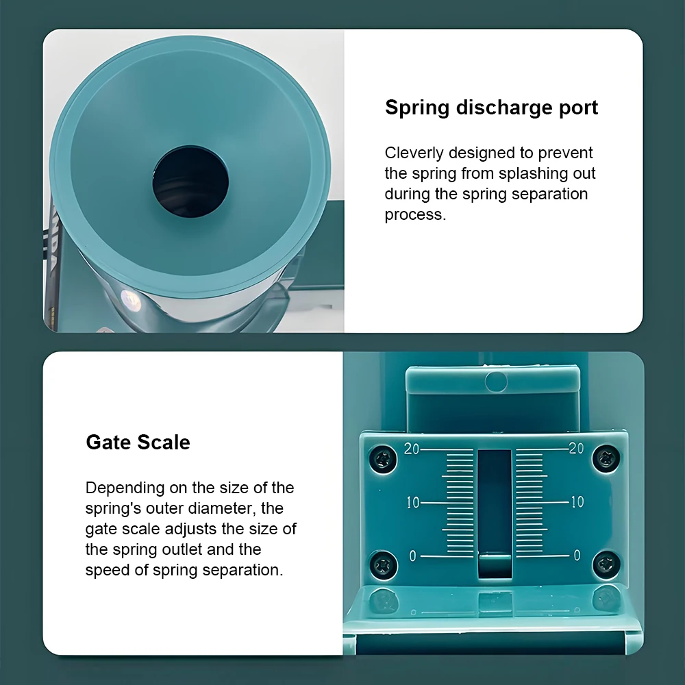 Spring Splitting Machine Electric Spring Separation Equipment Fully Automatic Spring Separator Sorting Machine