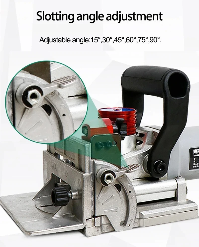 Wood Connector Slotting Machine Hand-held Lamino Slotting Machine Portable Invisible Parts Tenoning Machine