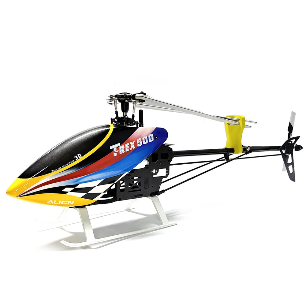 STASRC 500 DFC FBL Flybarless Torque Tube / Belt  Drive 6CH 3D Kit with Carbon fiber blades  for Align Trex 500 Helicopter