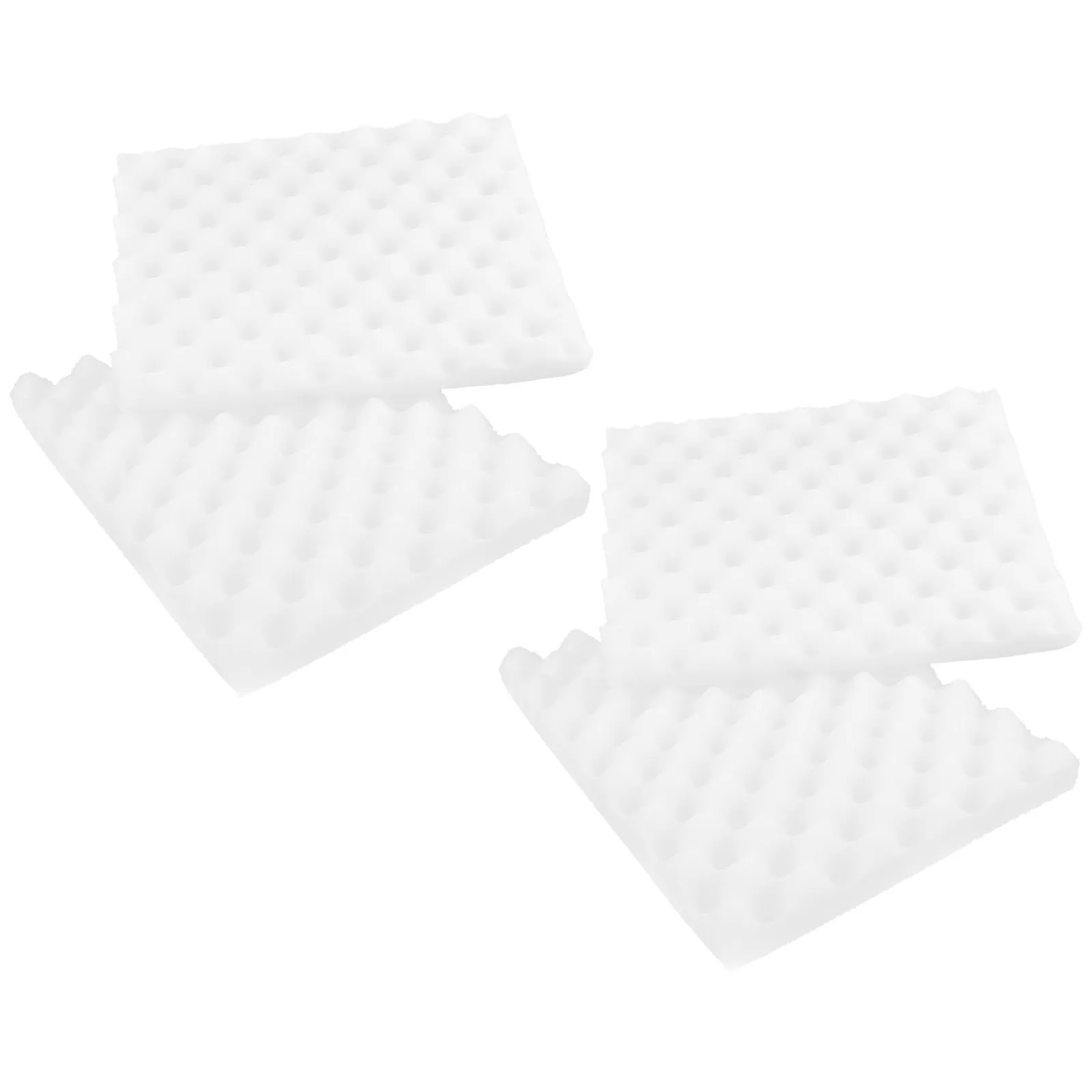 4pcs Wave Design Sponge Cushion Baking Pad for Sugar Flowers, Beads & Flower Shaping – Kitchen Baking Tool