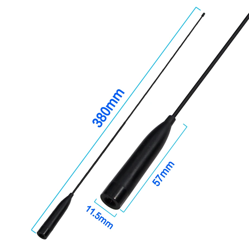 Lora Zachte Zweep Antenne 433Mhz Sprietantenne 450-470-510mhz Externe Omnidirectionele High-Gain Antenne Sma Mannelijk Hoofd