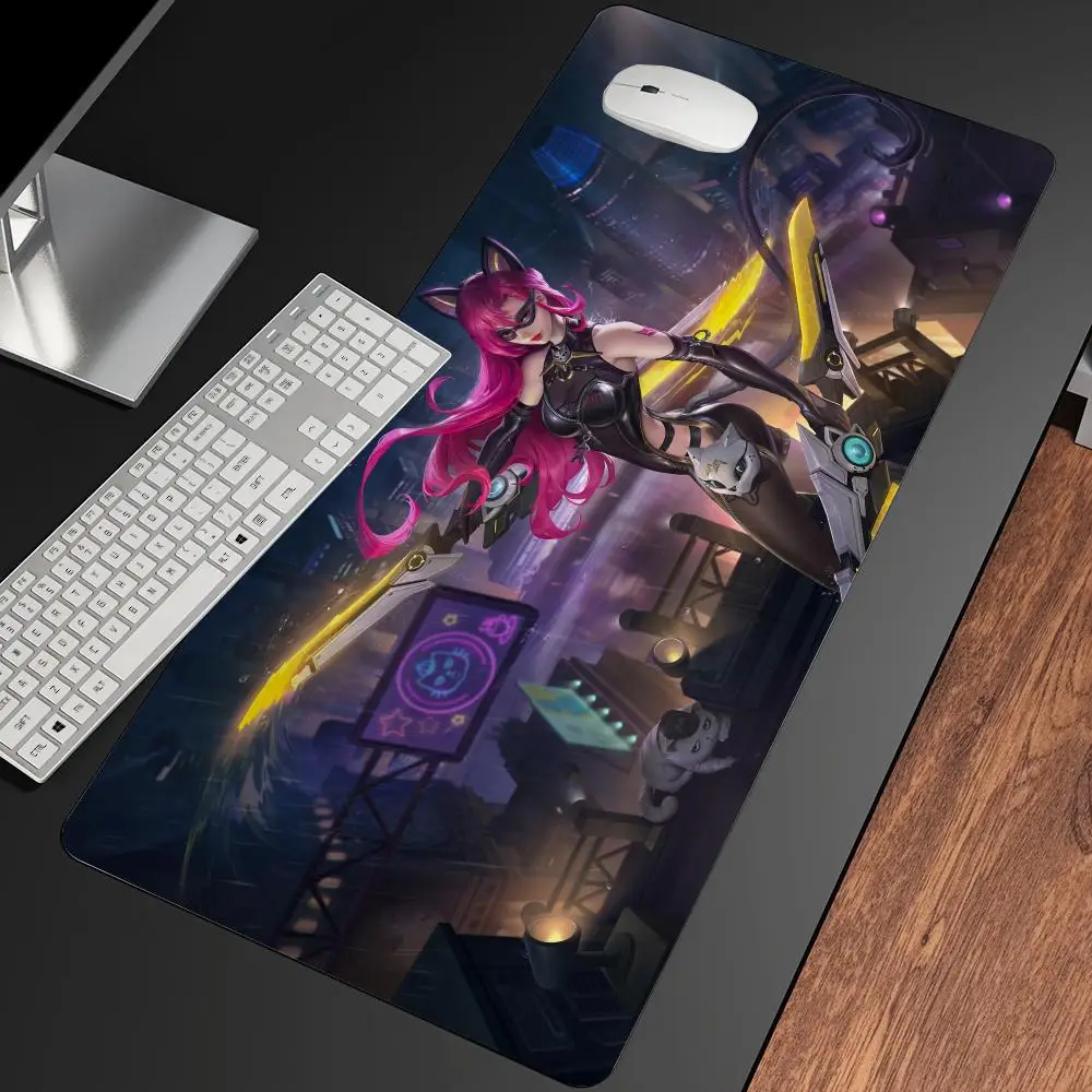 Hot Games Honor Of Kings Anime Girls Mousepad Large Gaming Mouse Pad LockEdge Thickened Computer Keyboard Table Desk Mat