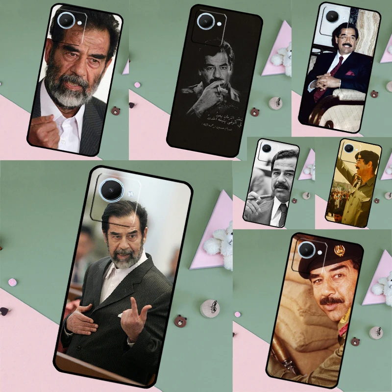 Saddam Hussein Arabic Iraq Case For Realme GT Neo 5 3 2 T 8 9 10 11 Pro Plus C11 C15 C25s C21Y C30 C31 C33 C35 C53 C55