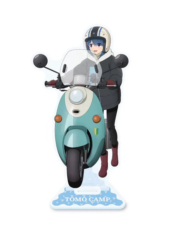Anime Yuru Camp Acrylic Cosplay Figure Standing Model Plate Desktop Display present Accessories Firend Fans Gift 15cm