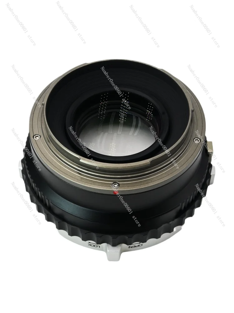 Locking adapter ring for Pentax 645 lenses or Fujifilm GFX medium format 100SII II 50SII 50R 100 cameras.