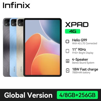 Globale Version infinix XPAD 4G Android Tablet 11