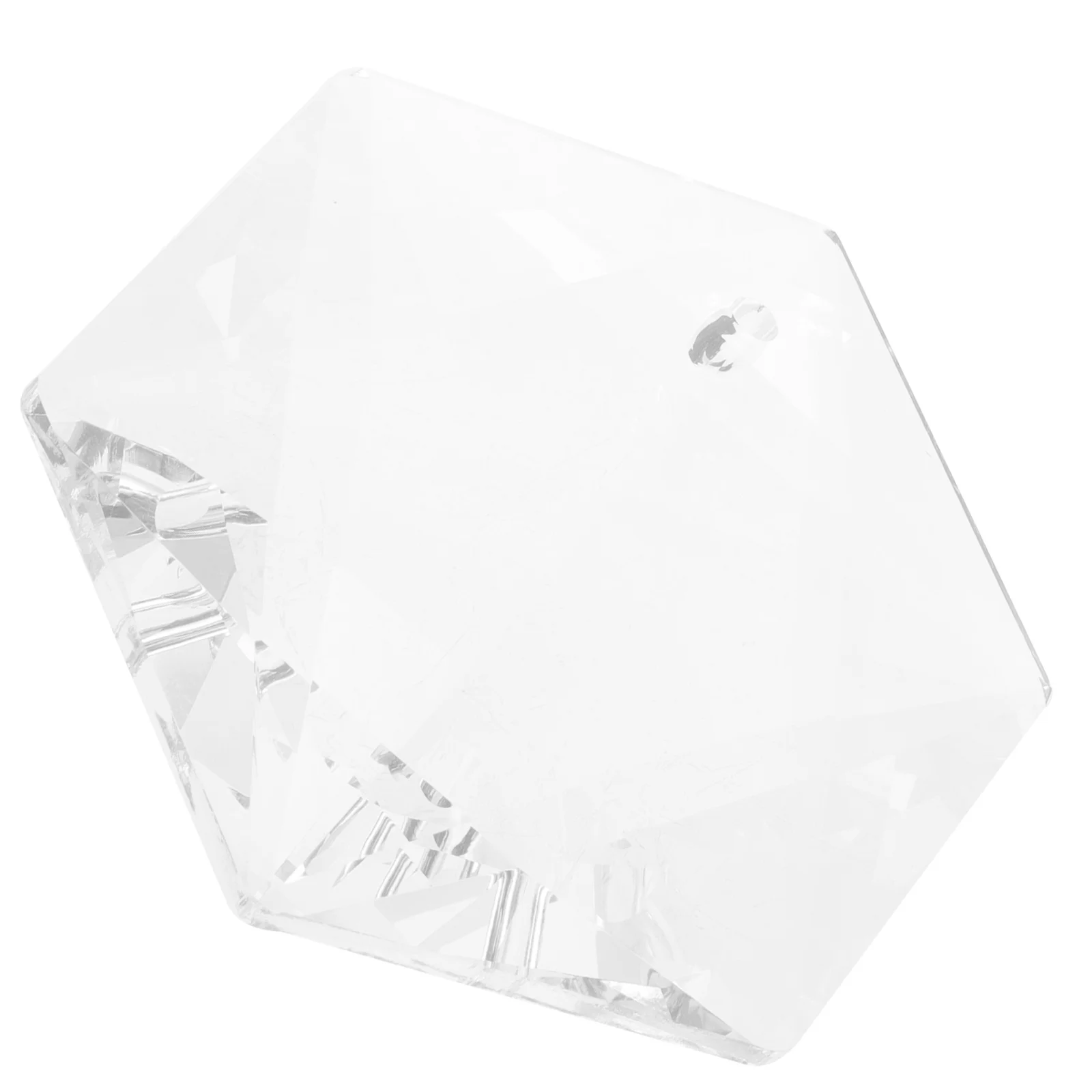 

Crystal Hanging Lamp Pendant Hexagonal Star Light Decoration for Valentine Anniversary Wedding Home Decor Prism