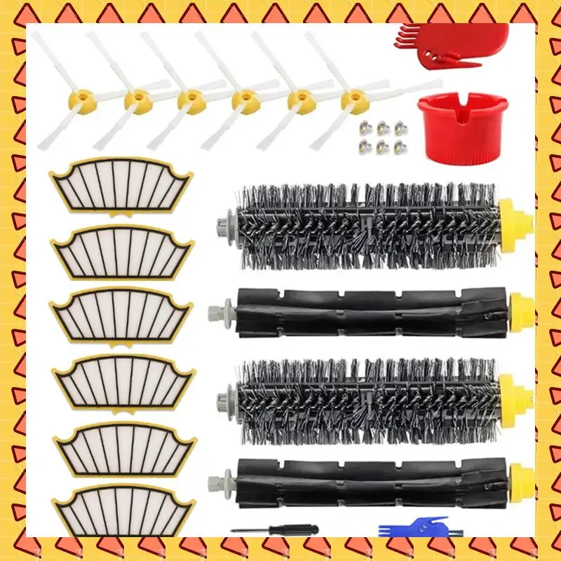 

A008 для Irobot Roomba 500 серии 510 520 530 535 540 555 560 561 562, запасные части для пылесоса, основная щетка, фильтр боковой щетки