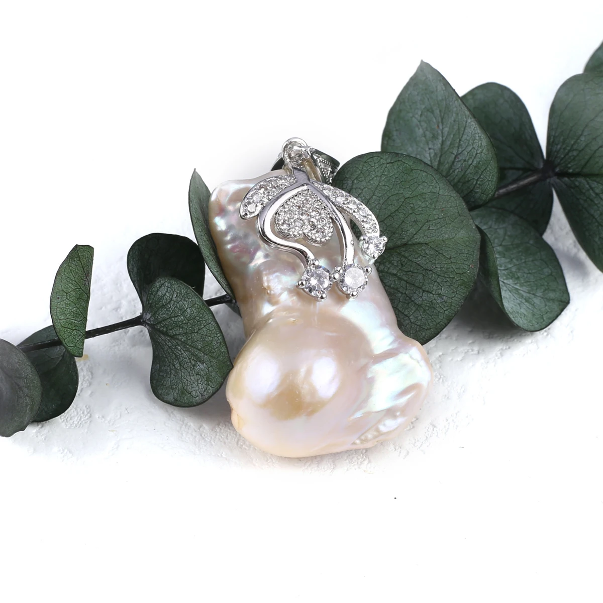 1pc Natural Freshwater Baroque High Quality Pearl Pendant Making DIY Earrings Necklace Jewelry Accessories Gift