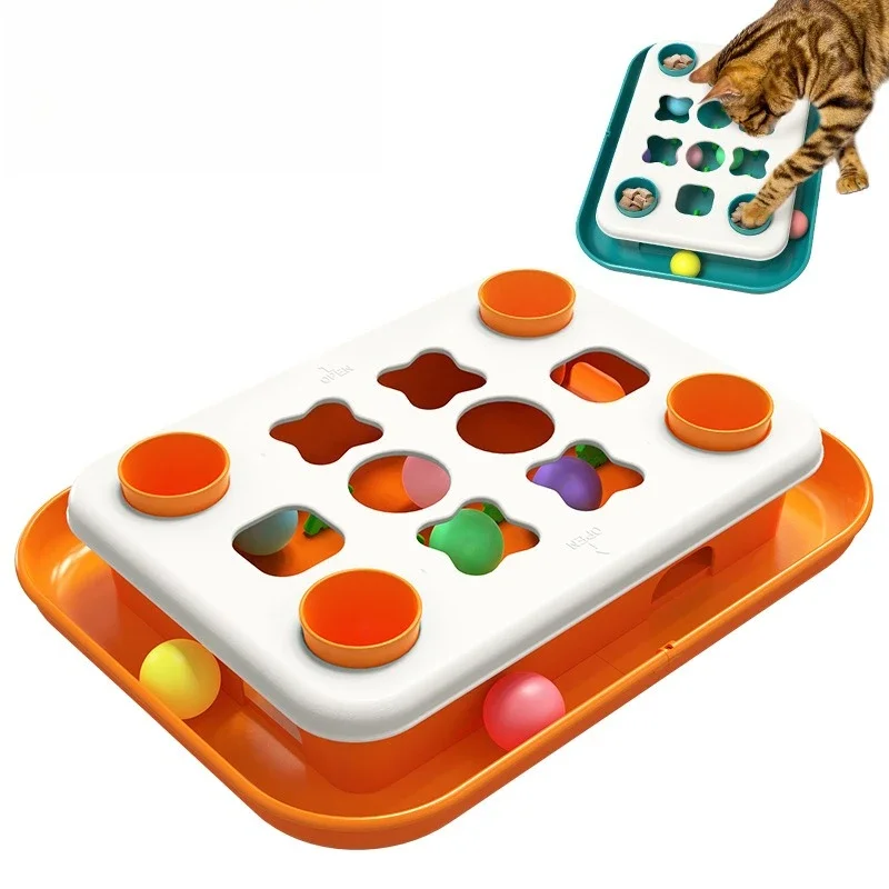 for Pet Supplies Teasing Cat Sticks Digging Holes Hidden Treasures Enhanced Intelligence Toys