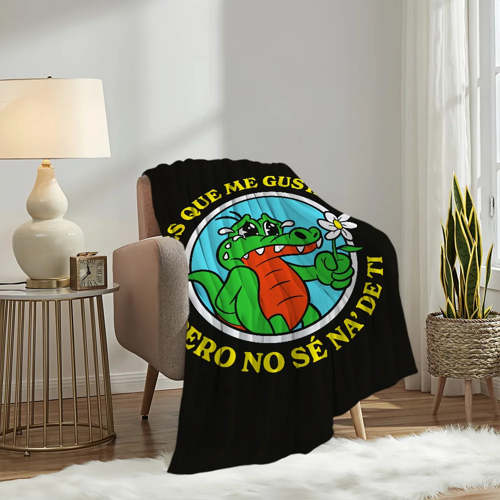

Singer A-Alvaro Diaz Sayonara Cool Blanket Plush Nap Sofa rug for Living Room Warm Office Bedroom Birthday Home Travel Kid Gifts