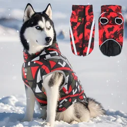 Waterproof Big Dog Coat Jacket for Medium Large Dogs Winter Warm Pet Clothes Golden Retriever Pitbull Clothing Ropa Para Perro