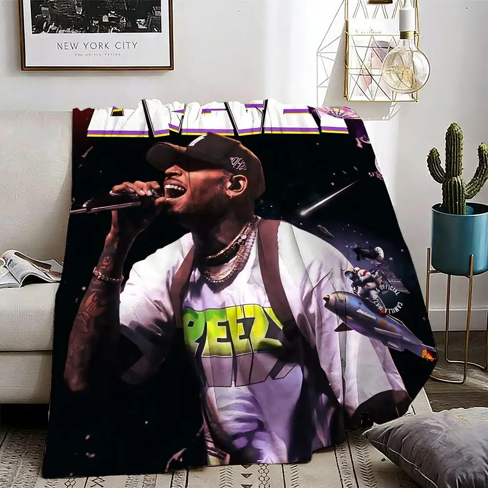 

Новое легкое фланелевое одеяло Chris Brown Rapper (240 г) – мягкое, приятное для кожи, для летнего охлаждения