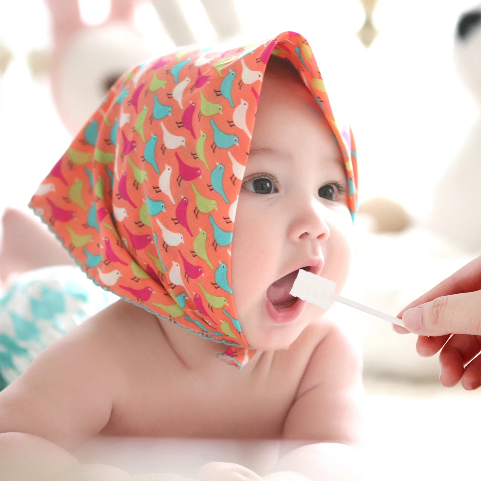 

30Pcs Baby Tongue Cleaner Infant Oral Cleaning Stick Ergonomic Design for Newborn Gum Massage and Bad Breath Care Kids Tongue