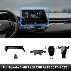 For Toyota C-HR AX50 CHR AX10 2018~2022 Screen Car Mobile Phone Holder GPS Bracket Gravity Mount Support Auto Stand Accessories