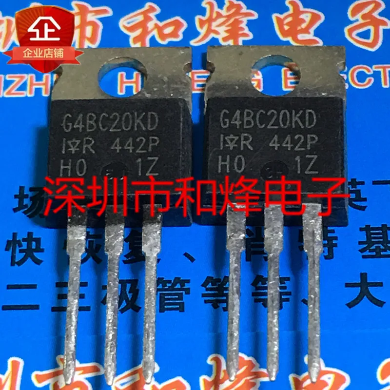 5-10 piezas IRG4BC20KD TO-220 nuevo y Original en Stock