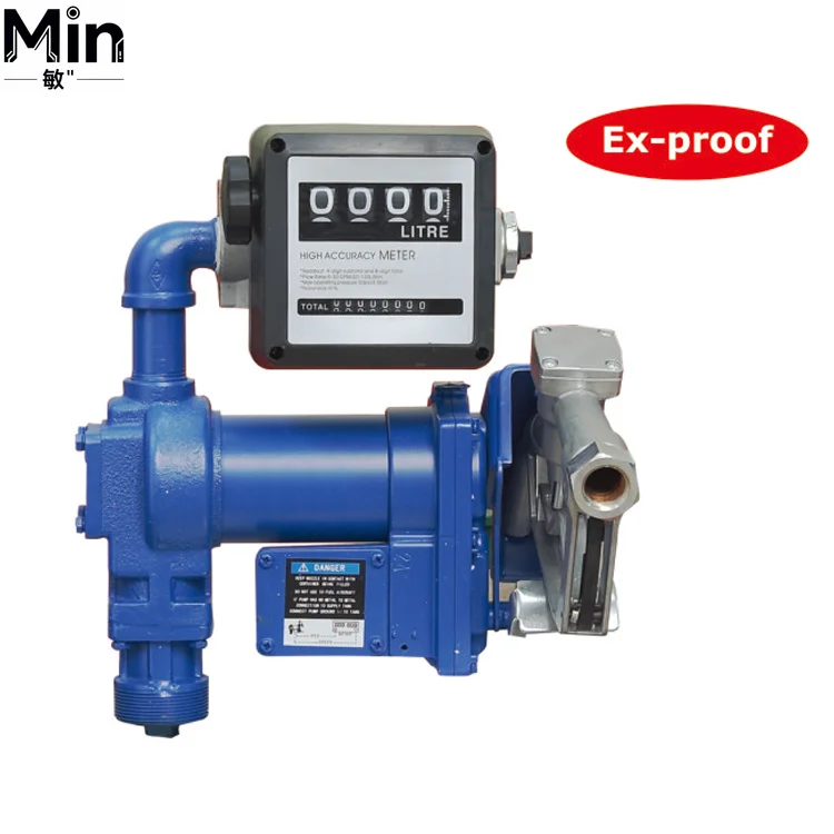 ZCETP-75A Industrial Explosion Proof Transfer Pump Assembly Ex-proof Fluid Oil Fuel Transfer Pump