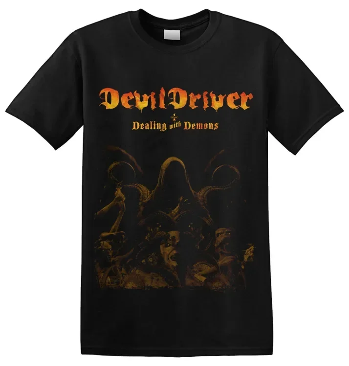 DEVILDRIVER - 'Jumbo Reaper' T-Shirt  Tees High Quality 100%Cotton Short Sleeve