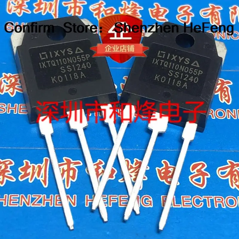 5PCS-10PCS IXTQ110N055P TO-3P 55V 110A    Original Best Quality 100% Test  Fast Shipping Quality