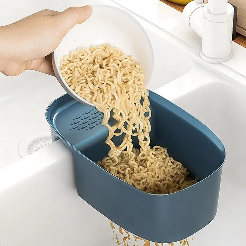 Kitchen Sink Strainer Sink Filter Food Vegetable Sink Stopper Drain Filter Colander Basket Anti-Blocking Household Gadgets