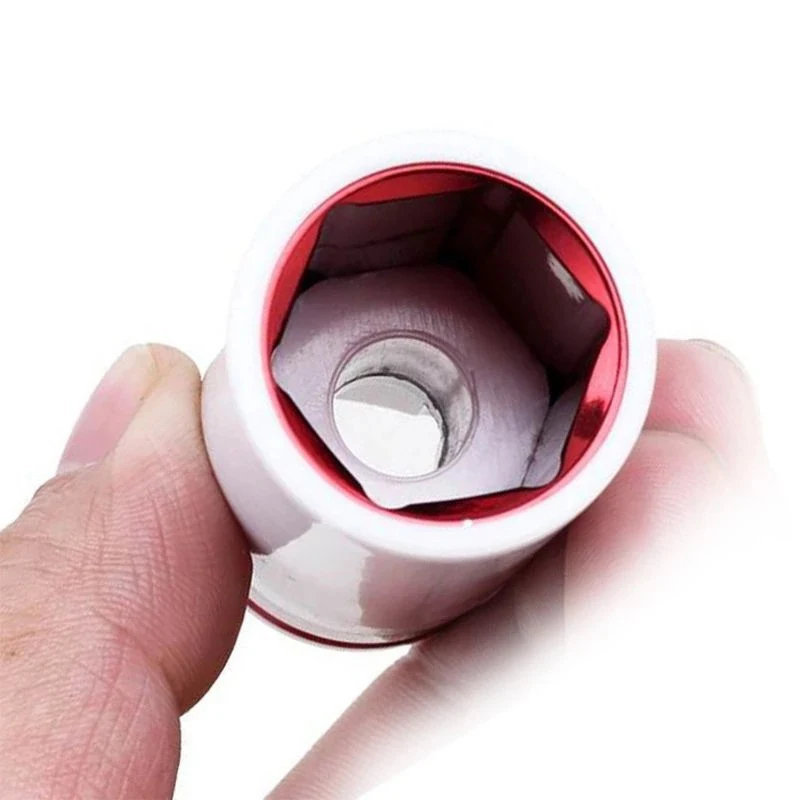 Manga hexagonal Chave Hexagonal Pneu, Proteção Pneus Porca de Impacto, Soquete, Pneumático, 15mm, 17mm, 19mm, 21mm, 22mm, Hex Sockets, Air Gun, 1Pc