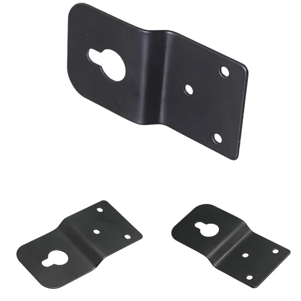 5 Pcs For Metal Speakers Wall Mount Brackets For Enhanced Surround Sound Ceiling Stand Clamp Rear Hook Hanger Plate