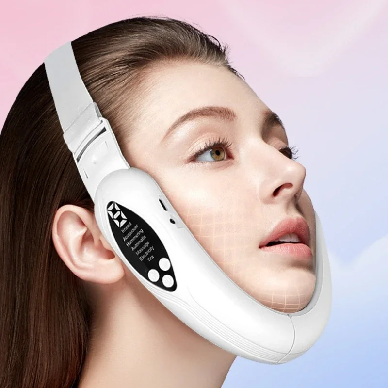 Cross-border Household Micro-current Remote Control V-face Instrument, Beauty Instrument, Face Massage Artifact Introduction