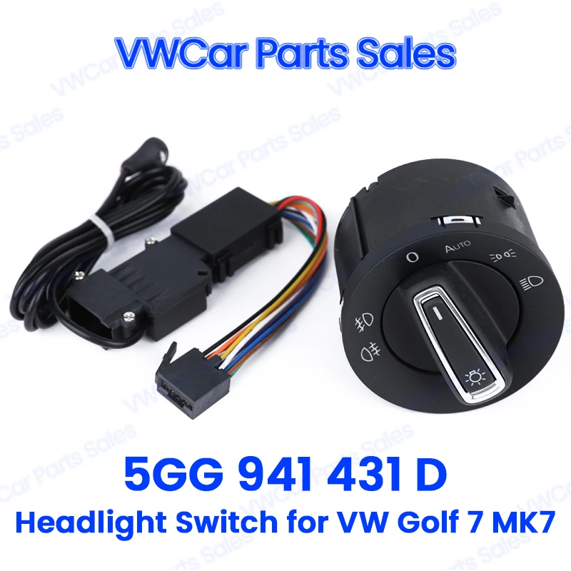 

Automatic Headlight Switch for VW Golf 7 MK7 Headlight Switch Sensor 5GG 941 431D 5GG941431D