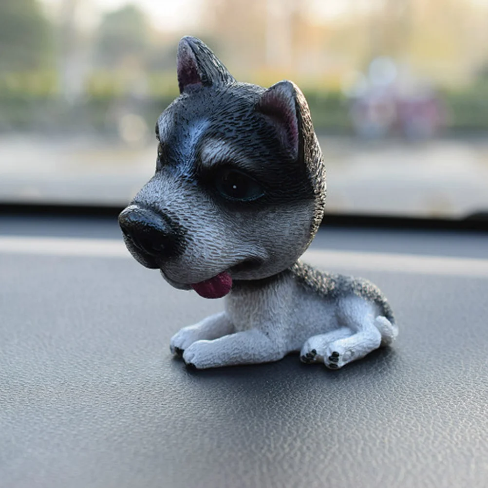 

Car Ornaments Interior Accessories Nodding Dog Lovely Sitting Posture Shakes Head Dog Decorations