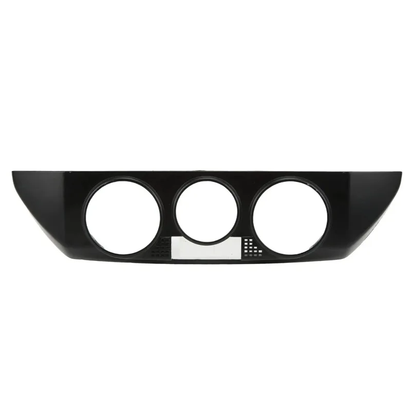 6Q0820075C Car Black Front Dashboard AC Heater Control Panel Trim Cover Cap Fit for Polo 9N 2002-2010 6Q0820075C 1QA