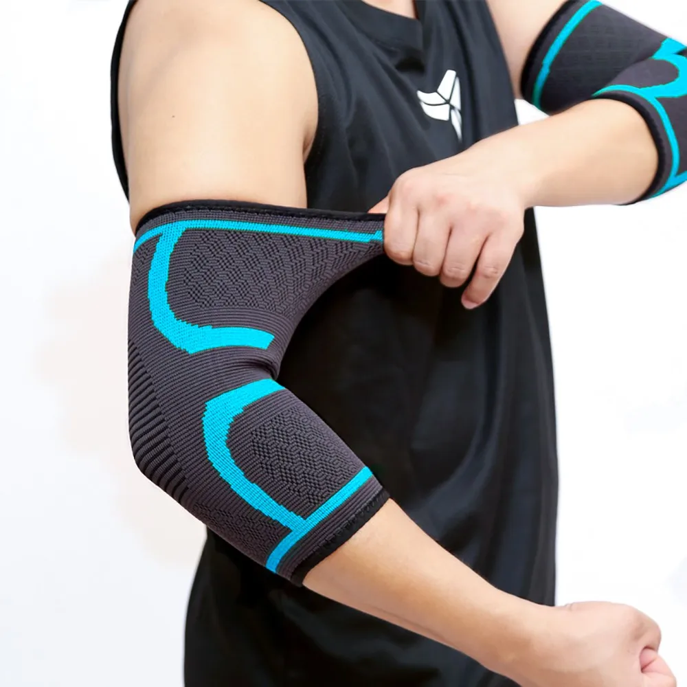 1pc elbow support elastic elbow compression sleeve, used for sports, elbow support for men and women