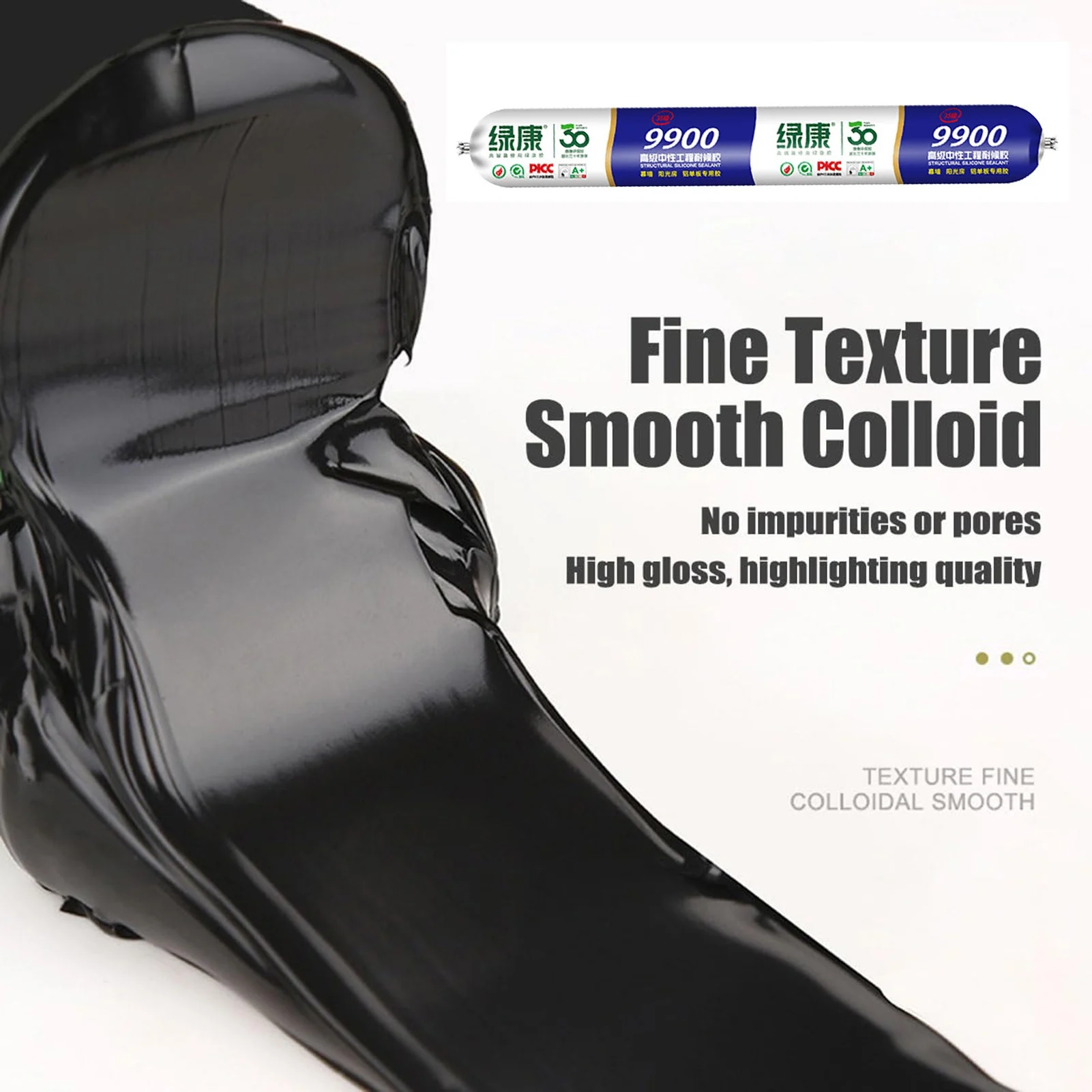 سيليكون مانع التسرب DH-9900 مقاومة درجات الحرارة العالية لسقف الحمام جدار الكراك مقاوم للماء داخلي في الهواء الطلق ختم شفاف دائم