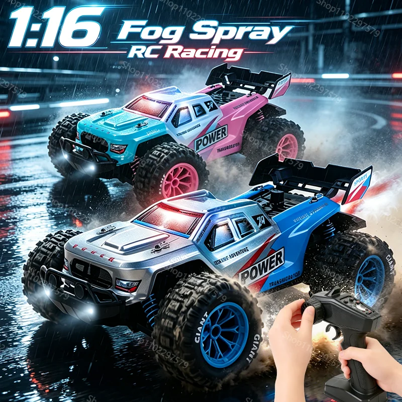 Nuevo Coche RC a Escala 1:16, Buggy, Camioneta, Coche de Control Remoto 2WD, Radio Control, Derrape, Carreras, Escalada, Vehículo Todoterreno, Juguete para Niños