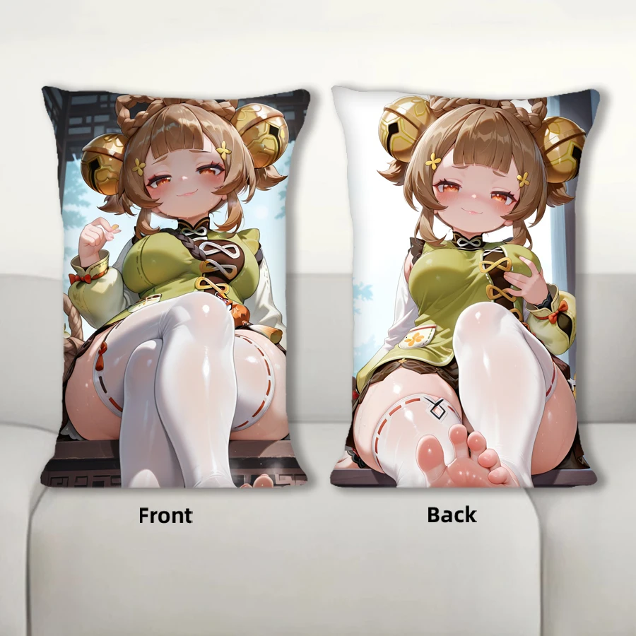 

Dakimakura Genshin Impact аниме подушка Yaoyao диванная подушка чехол для подушки с двухсторонним принтом постельные принадлежности наволочка