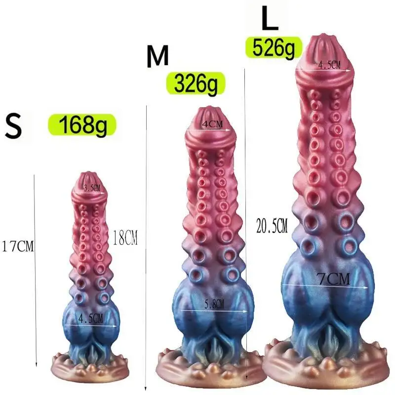 Realistic Silicone Tentacle Dildo With Strong Suction Cup Monster Thick Knot Dildos For Adults Fantasy Sex Toys For Men Women - Image 3
