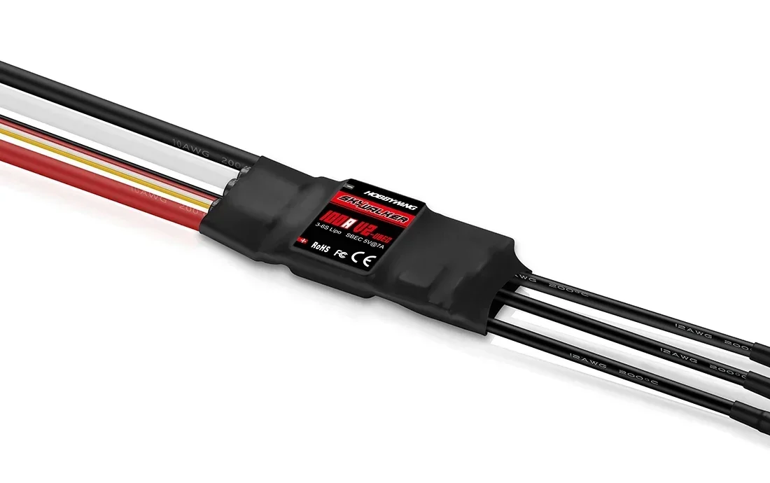 HOBBYWING Skywalker V2 15A 30A 40A 50A 60A 80A 100A Borstelloze ESC Speed Controller UBEC T/XT60 voor RC FPV Quadcopter Drone Vliegtuig