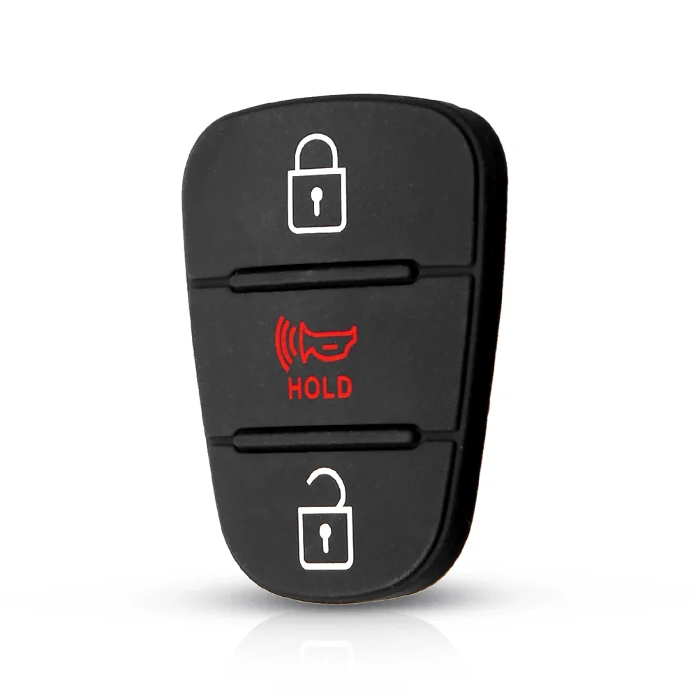 KEYYOU Replacement Flip Car Key Button Pad For Hyundai l10 l20 l30 IX35 Solaris Accent  Sportage Kia K2 K5 RIO Verna 2/3 Buttons