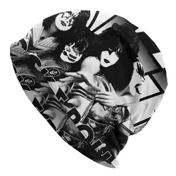 KISS Rock Band Men Women Beanies Cycling Ski Cap Double Layer Fabric Bonnet Hat