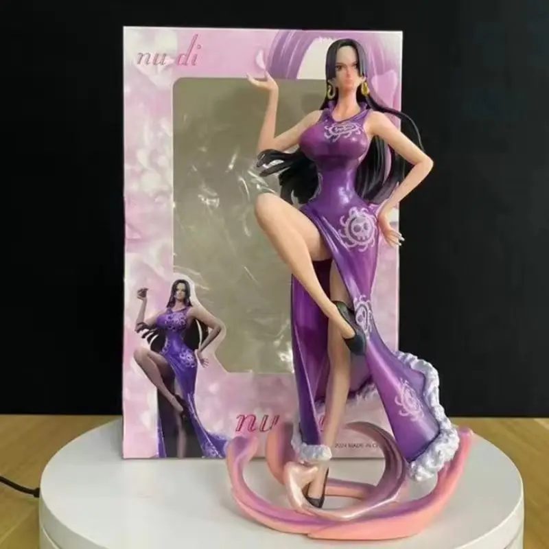 

One Piece Anime Figure 25cm Uta Kimono Empress Boa Hancock High Quality Collectible Model Statue for Decorative Purposes