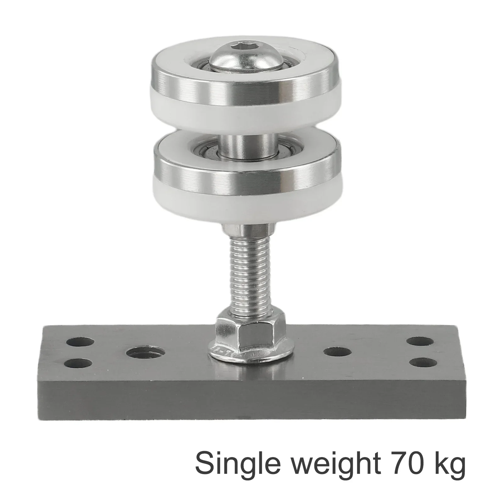 

Door Sliding System Hanging Pulley Silent Sliding Wheel 35kg Weight Capacity 70kg Weight Capacity For Wooden Doors