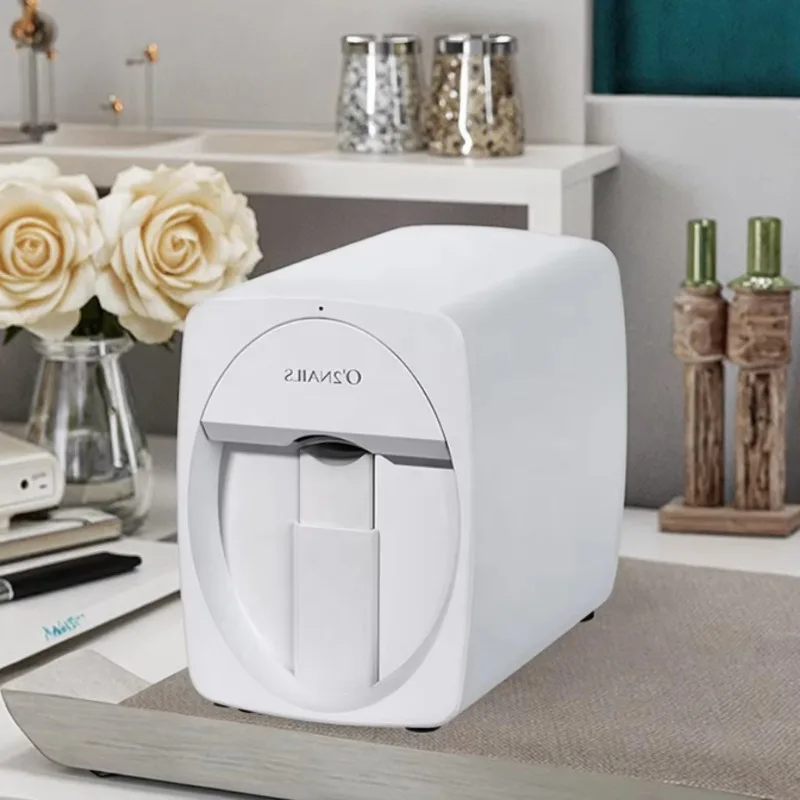 

3D-принтер для дизайна ногтей Smart Nail Art, автоматическое оборудование для домашнего использования, мини-автоматический принтер для ногтей, модель 02