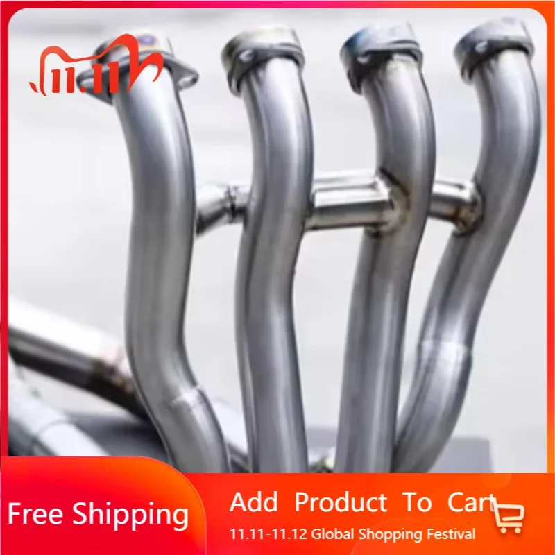 

STLF Suitable for S1000RR Handmade Titanium Exhaust with Valve S1000rr Exhaust