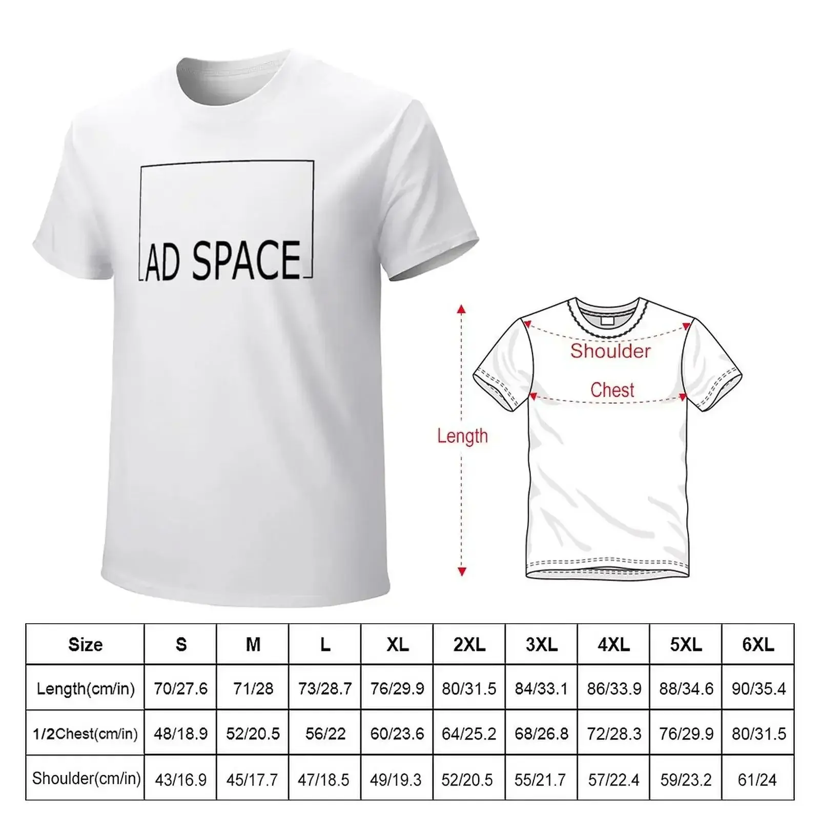 Ad Space TShirt Sports Fans Custom Tees Tshirts for Men Cleanfit Style Ladies Premium Fashion Cotton Linen A-Line Sleeve