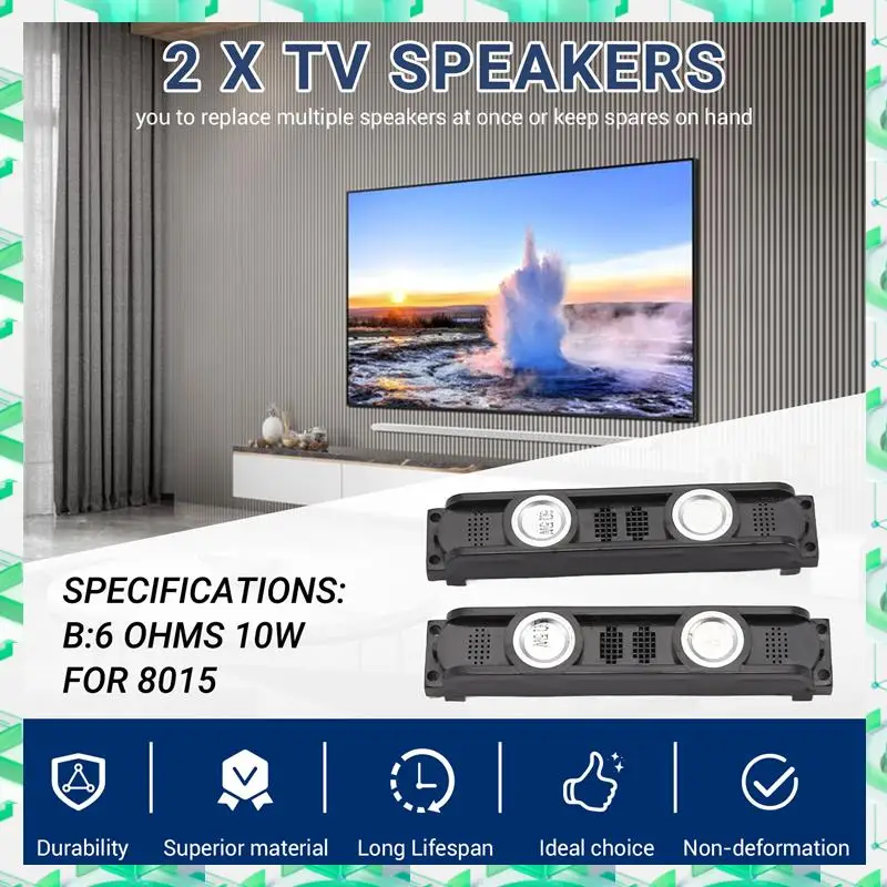 

3C Electron 2 PCS For Samsung TV Speakers,2 PCS For Samsung TV Speakers HIHI SALE