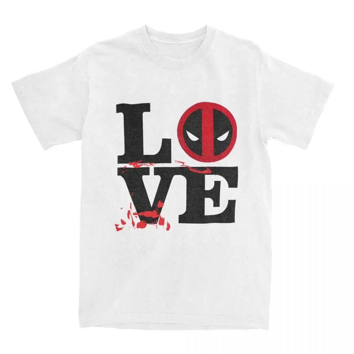 

Marvel Deadpool T-shirt X-Men Cotton T-shirt Men's and Women's Short Sleeve Top Y2K Casual Breathable Top T-shirt