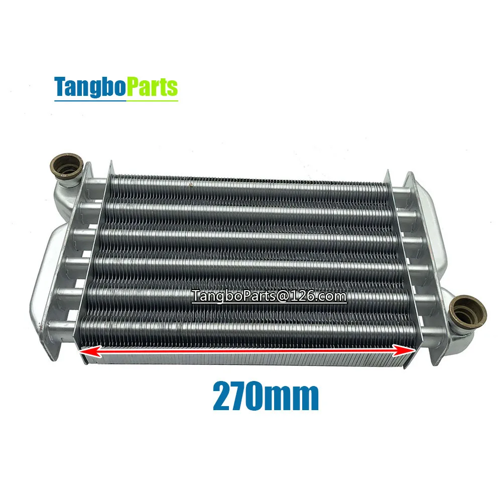 Gas Boilers Accessories 270mm Main Heat Exchanger For BAXI CHAPPEE De Dietrich LUNA ECO3 Gas Boilers