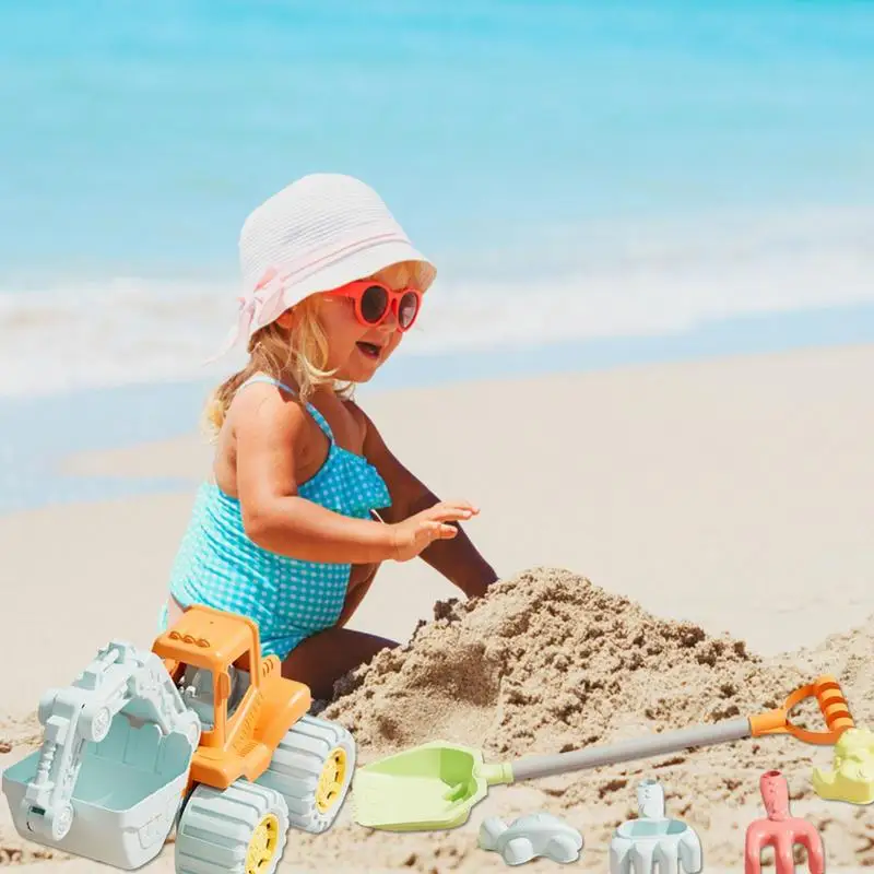 Zand Speelgoed Voor Kinderen 20 Stuks Strand Speelgoed Zand Speelgoed Set Voor Kinderen Zand Graafmachine En Schoppen Set Zand Mallen Zandbak Speelgoed Voor 3 Kinderen